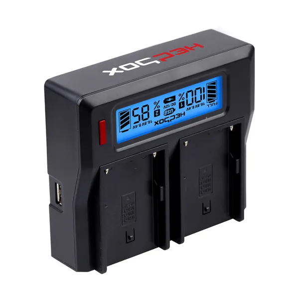 Hedbox RP-DC50 Dual Digital LCD Battery Charger Questions & Answers