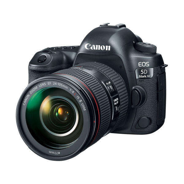 Canon EOS 5D Mark IV DSLR Camera with 24-105mm f/4L II Lens Questions & Answers