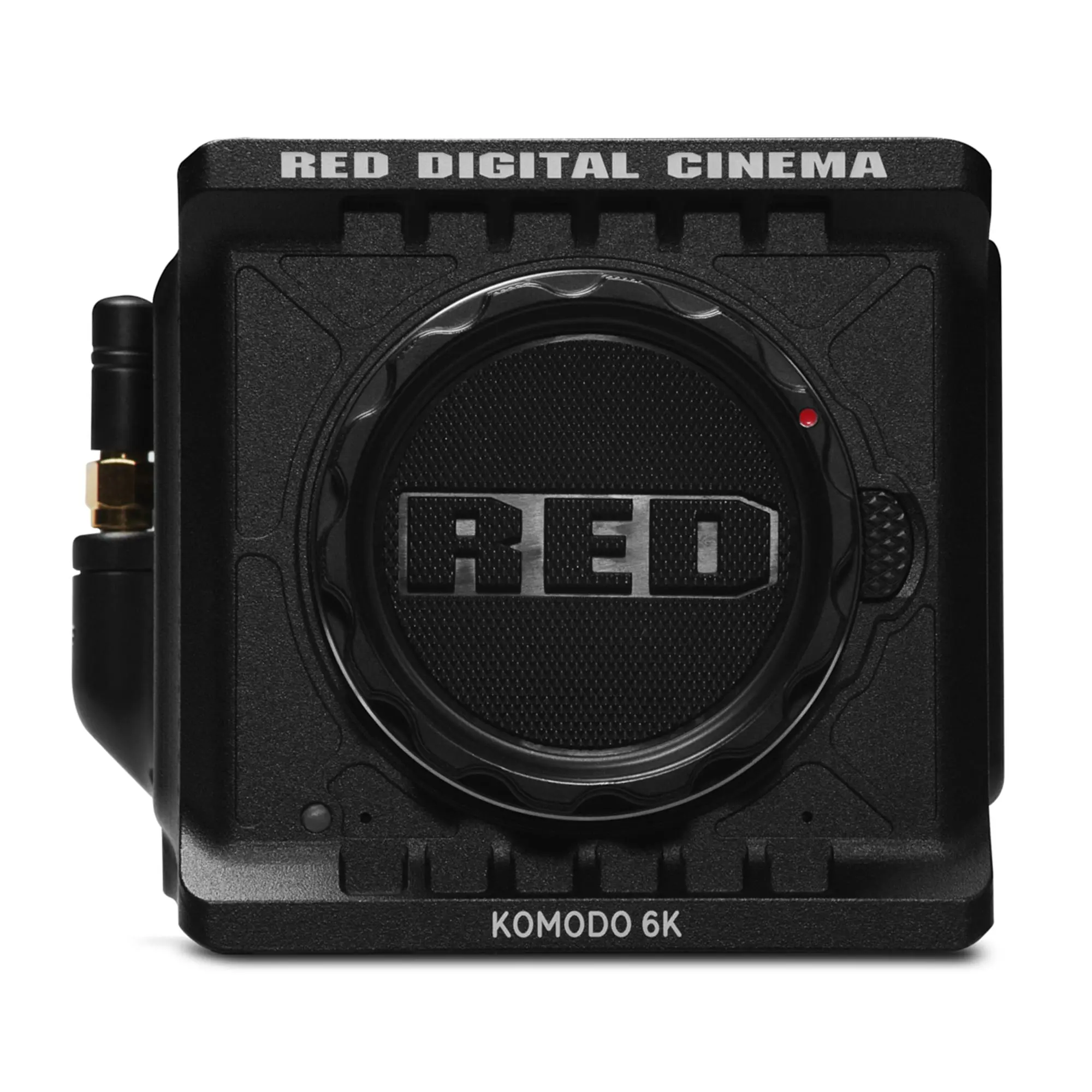 Can you tell me the ISO or light sensitivity ratings on the RED Komodo?