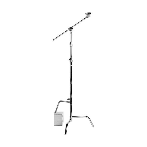 Matthews Studio Equipment 40" Chrome Hollywood C-Stand with Sliding Leg, Grip Head & Arm Questions & Answers