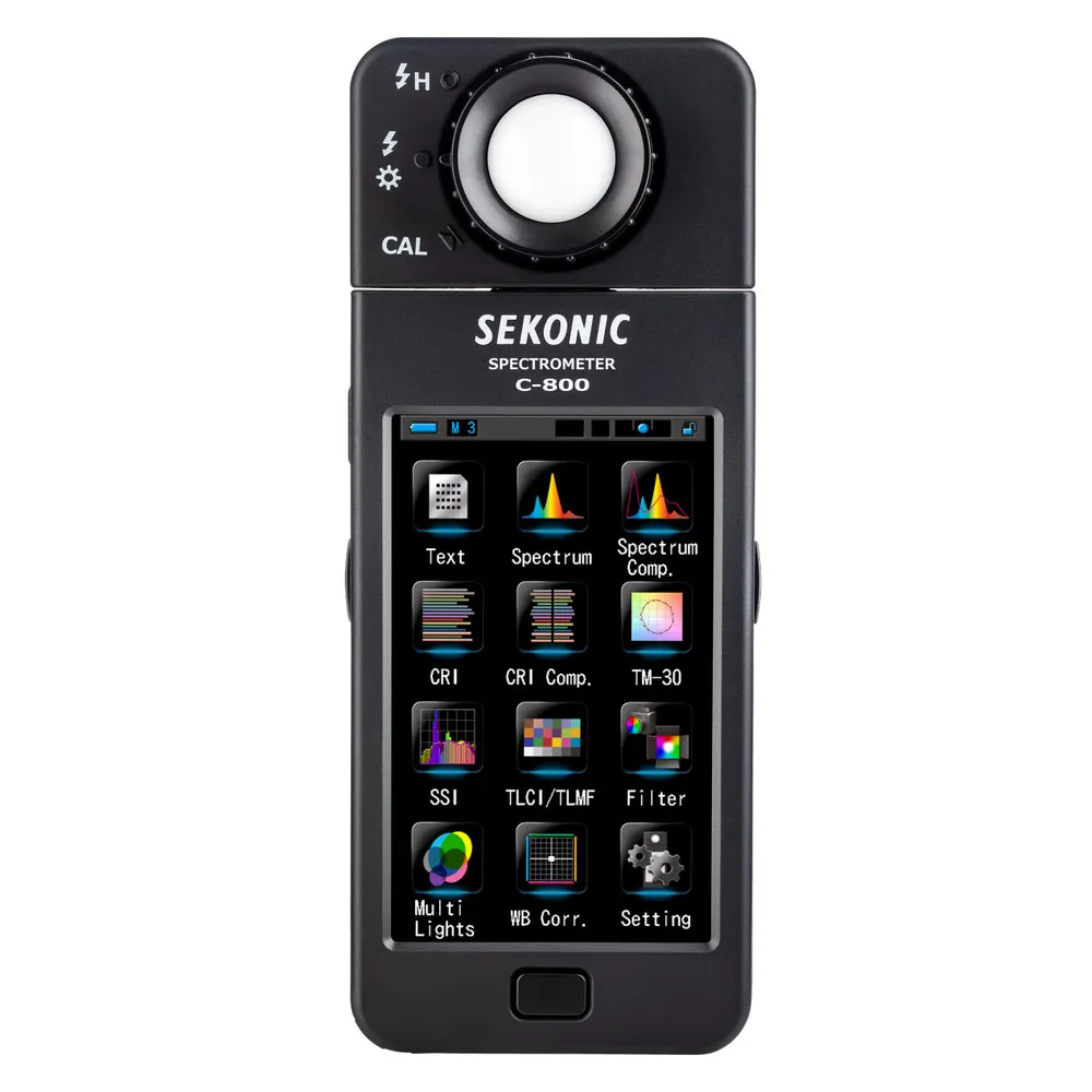 What is the difference between the Sekonic C-700-U and the C-800?