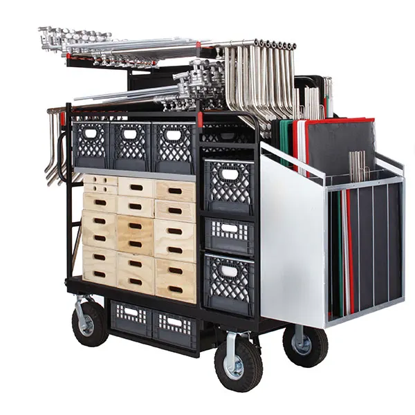 Backstage Equipment Super Duz-All Studio / Stage Cart Questions & Answers