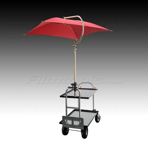 Backstage Equipment Umbrella for Filmtools and Magliner Carts - Black Questions & Answers