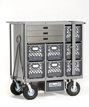 Do you have any 7 crate set carts in stock?