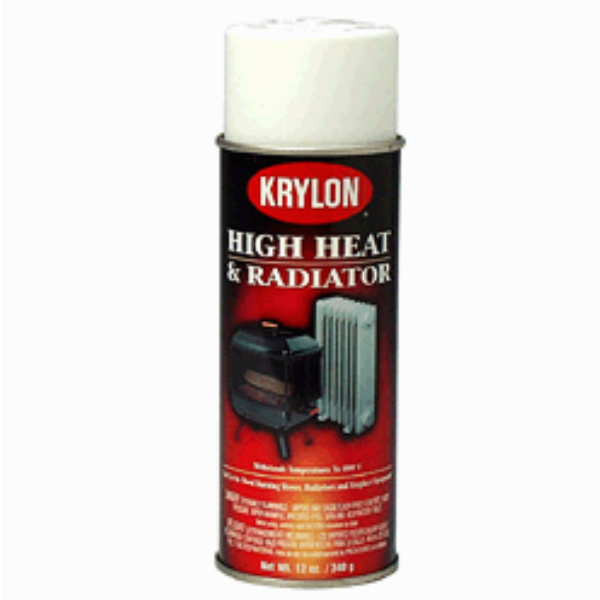 Is Krylon High Heat White Spray Paint effective on brick as well? It says best on metal.