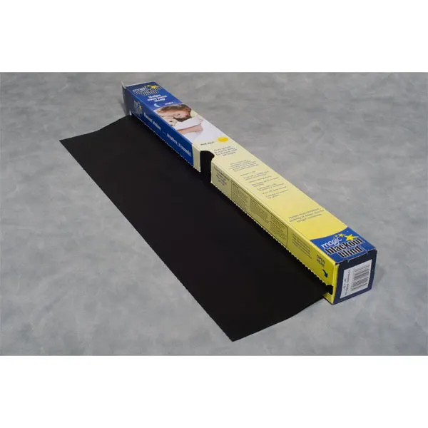 Magic Blackout Blind Roll - 50 ft (Static Cling) Questions & Answers