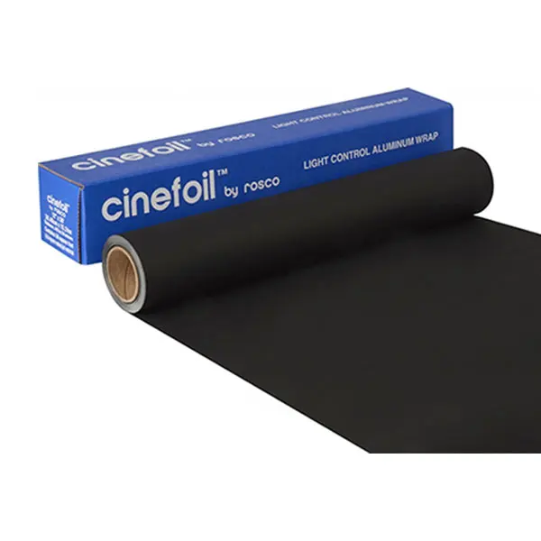 Rosco 12" x 50' Matte Black Cinefoil Questions & Answers