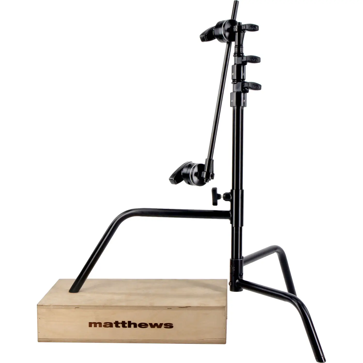 Matthews Hollywood 20" C-Stand with Sliding Leg, Grip Head & Arm (Black, 5.25') Questions & Answers