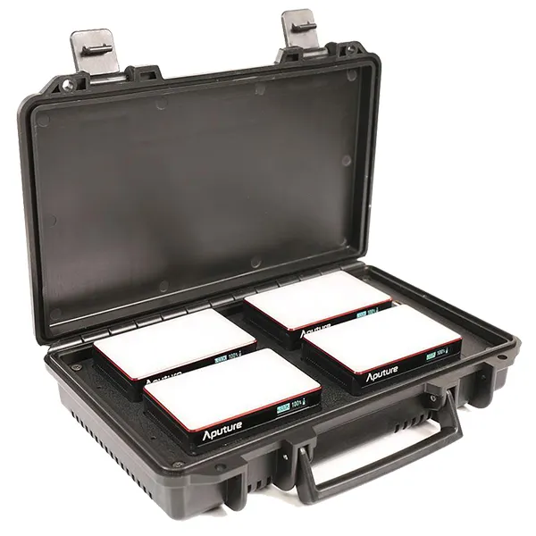 Aputure MC RGBWW 4-Light Travel Kit w/ Charging Case Questions & Answers