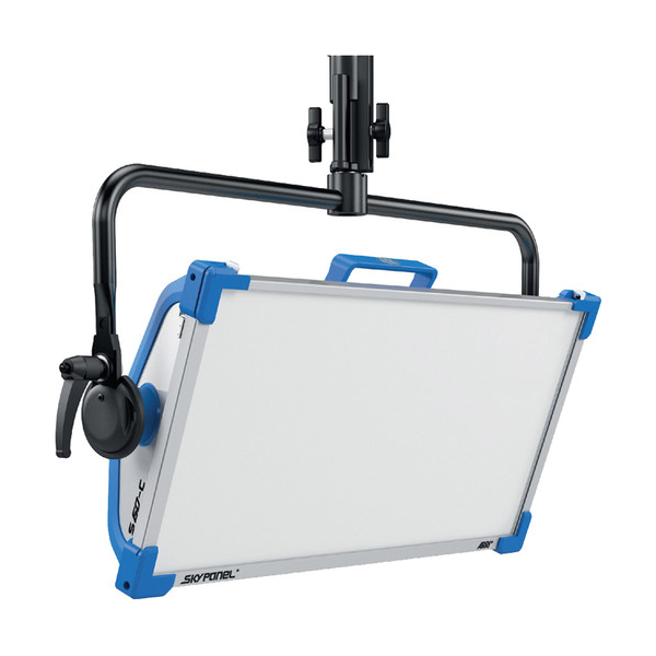 Arri SkyPanel S60-C LED Softlight w/ Manual Yoke (Blue/Silver, Edison) Questions & Answers