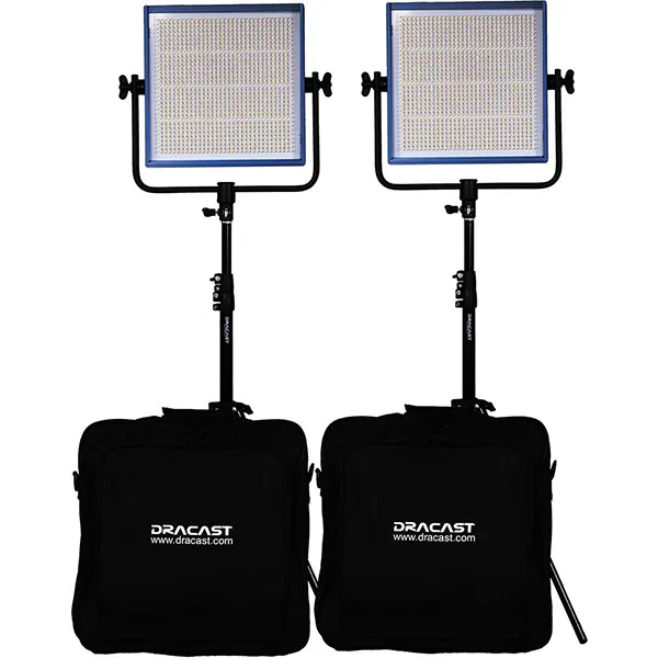 Dracast LED1000 Pro Bi-Color 2-Light Kit - Gold Mount Battery Questions & Answers