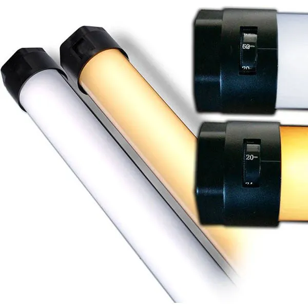 There is a 2x4 kino shell kit for the quasar science bi color tubes. What is the maximum light output of that fixtu